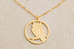 Julia Failey Eco Friendly Owl Pendant, One Left! jewlery