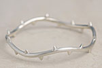 Vine Bangle in Silver, Reclaimed Sterling Silver Julia Failey jewlery